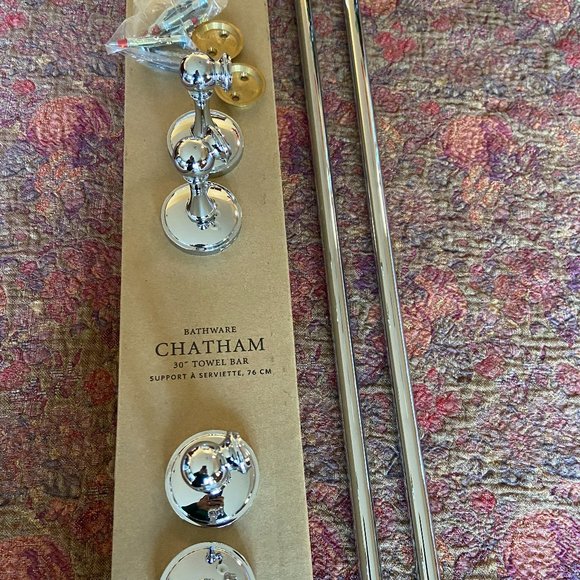 Restoration Hardware Bath Chatham Towel Bar Restoration Hardware